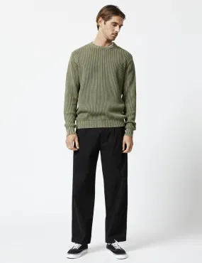 Fisher Knit Sweater - MR SIMPLE - Fatigue Green