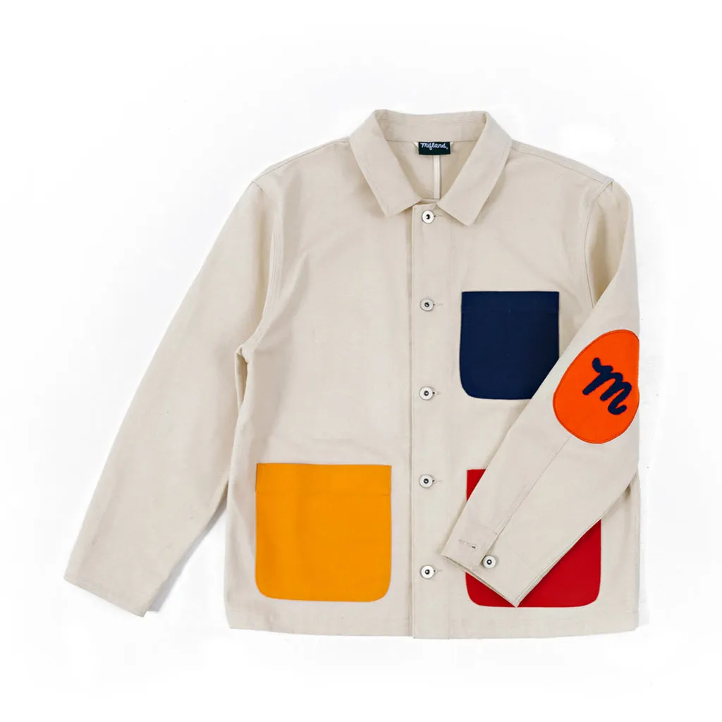 Multicolor Work Jacket