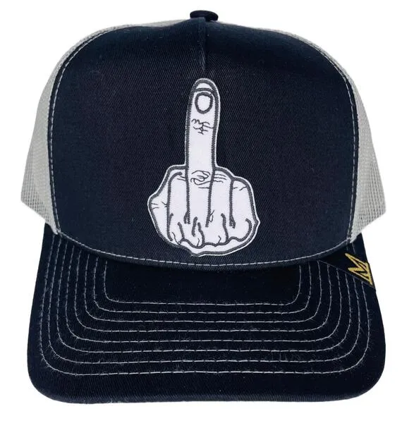 MV MIDDLE FINGER TRUCKER HAT