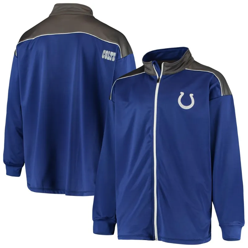 Nathan Indianapolis Colts Blue William Jacket