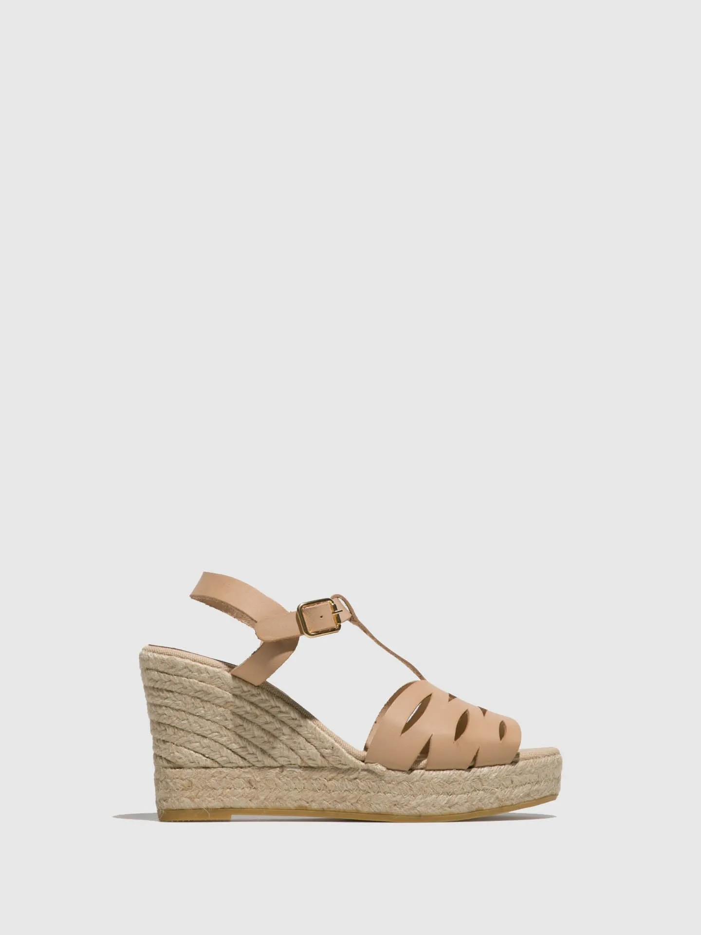 Natural Platform Sandals