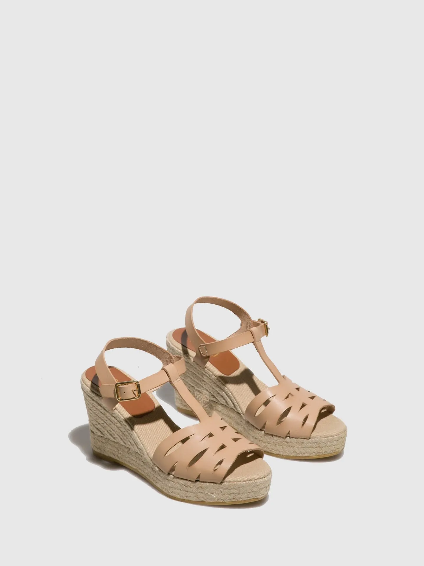 Natural Platform Sandals