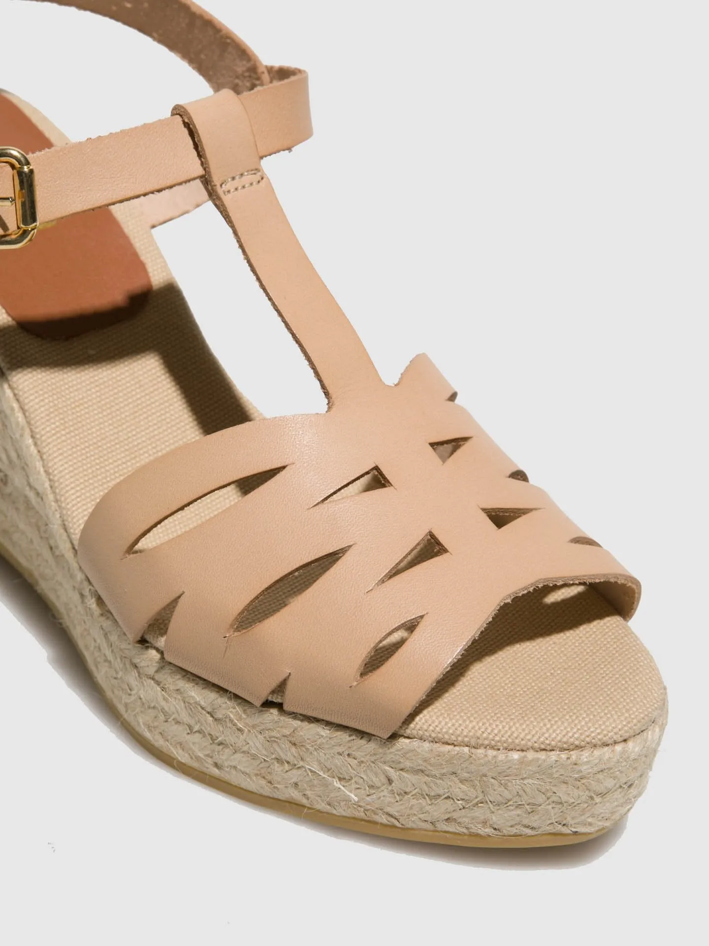 Natural Platform Sandals