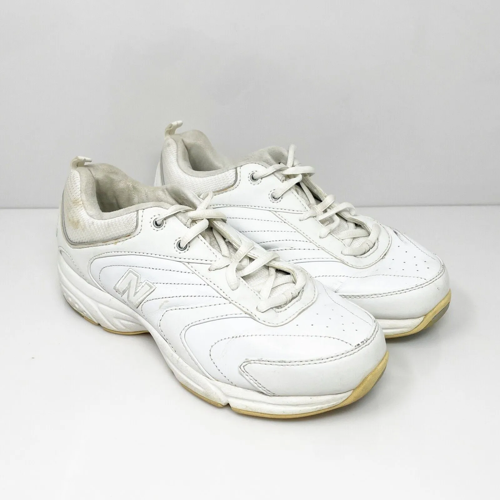 New Balance Womens 511 WW511WT White Casual Shoes Sneakers Size 7.5 D