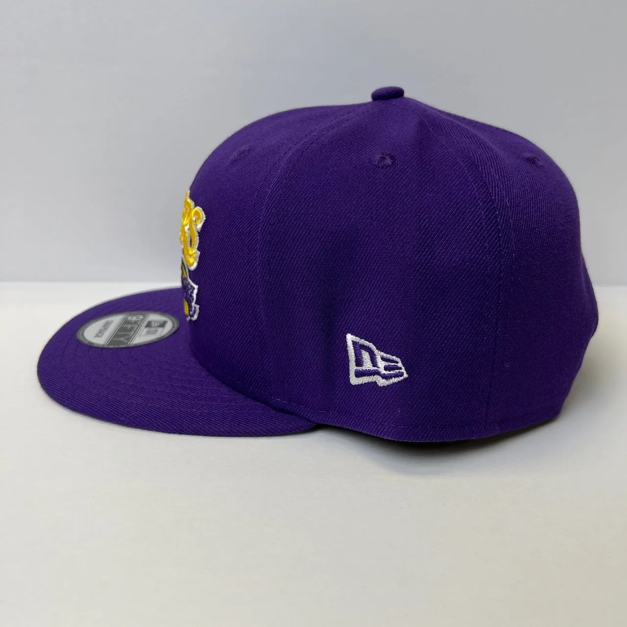 Purple LA Lakers Snapback Hat by New Era