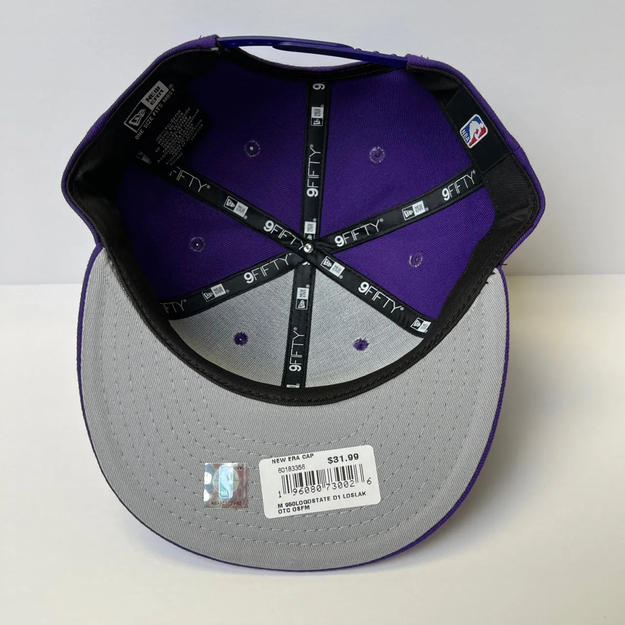 Purple LA Lakers Snapback Hat by New Era