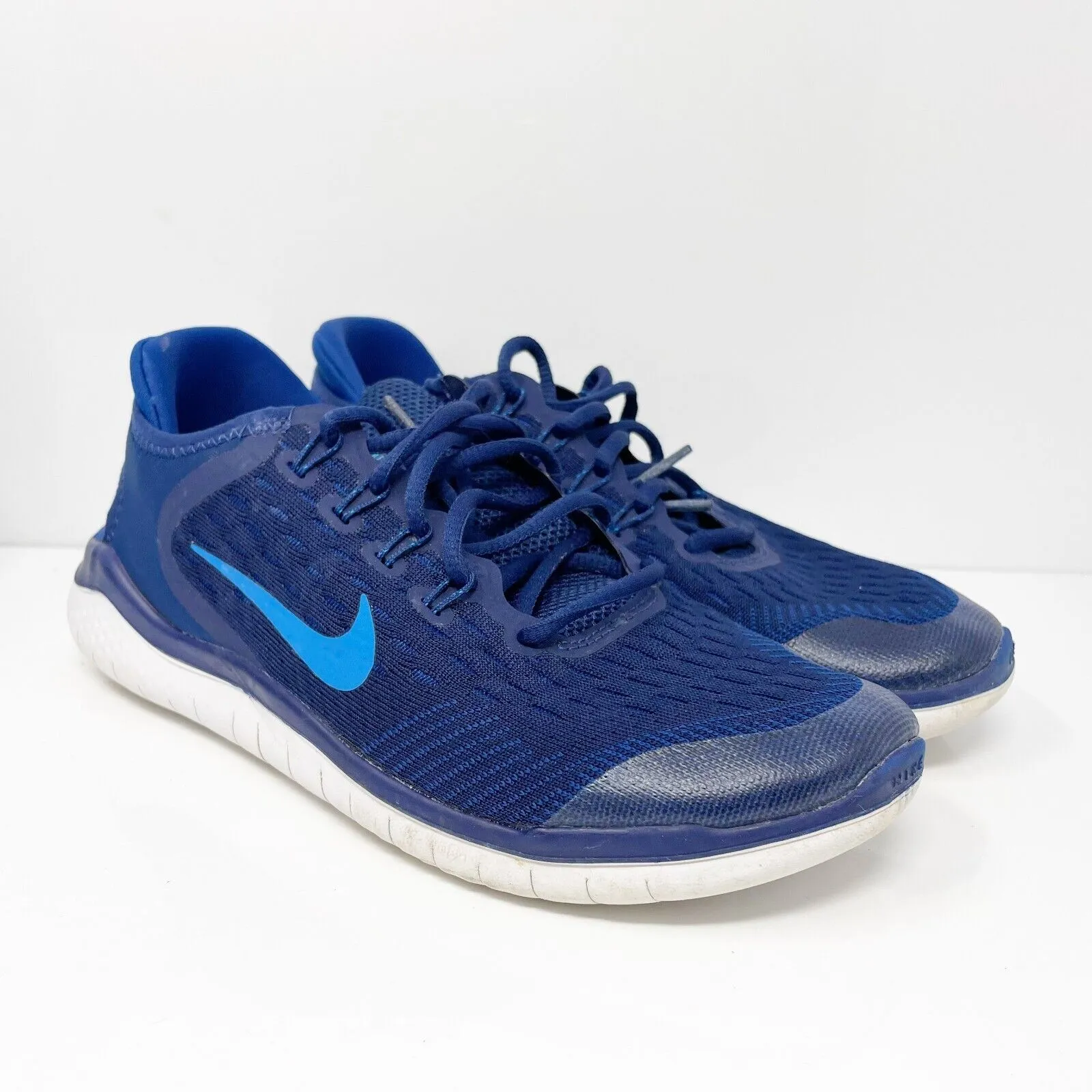 Nike Boys Free RN 2018 AH3451-403 Blue Running Shoes Sneakers Size 6.5Y