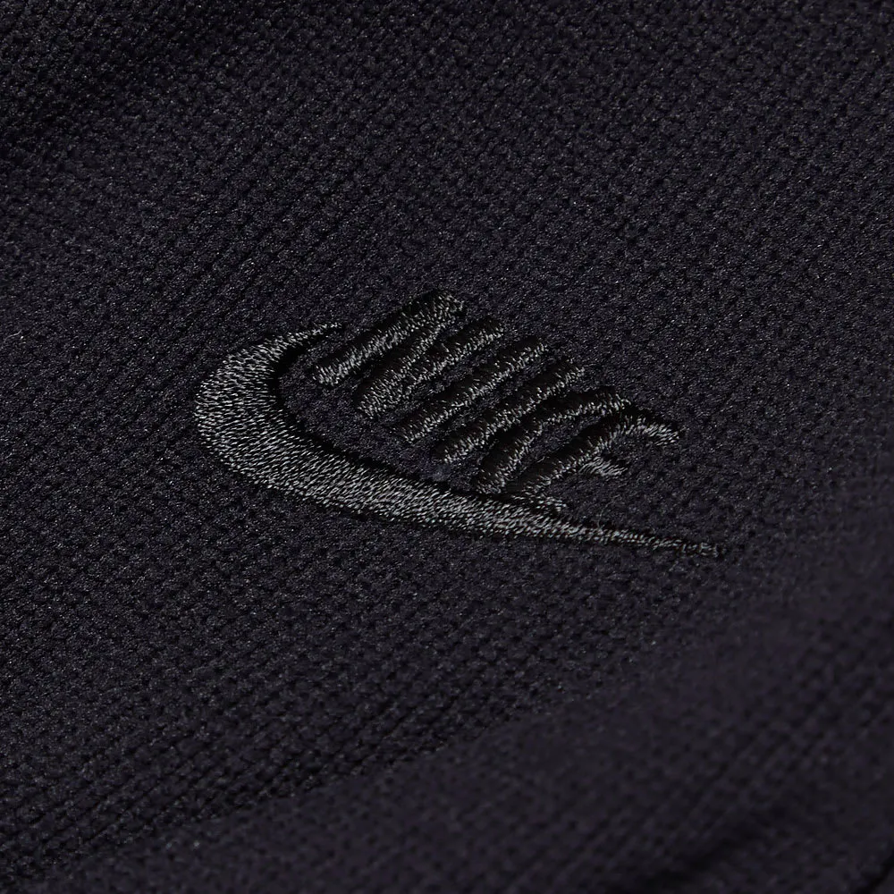 Knit Track Jacket in Black & Navy