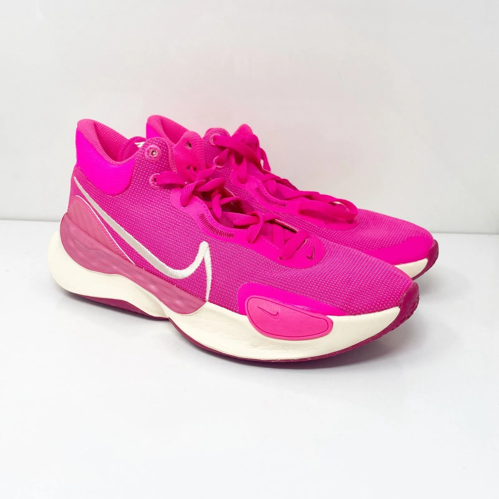 Nike Womens Renew Elevate 3 FQ8971-600 Pink Basketball Shoes Sneakers Size 9.5