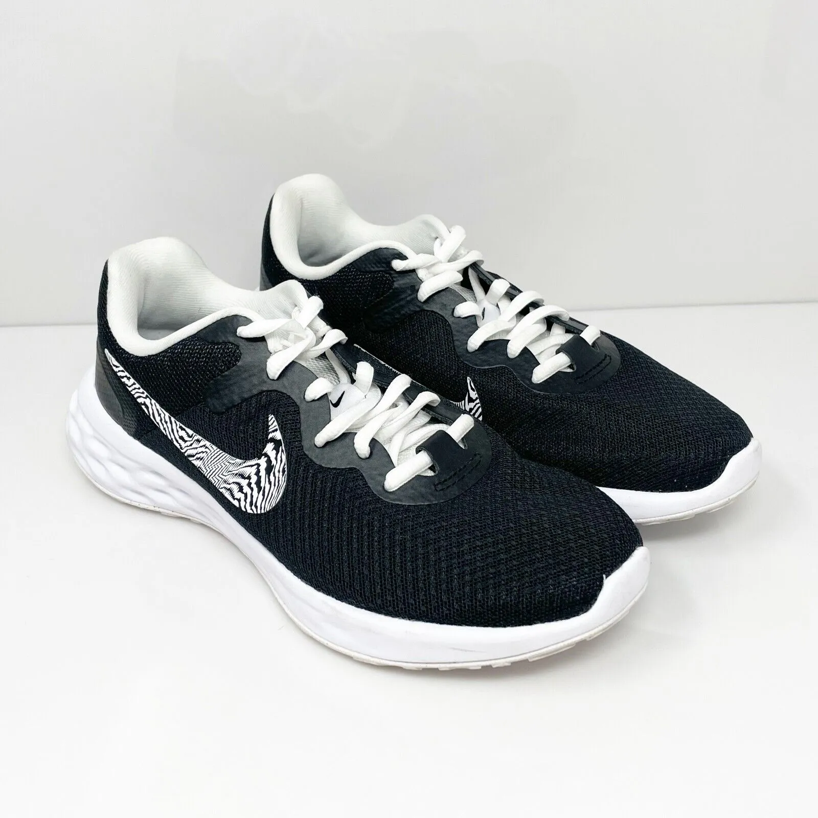 Nike Womens Revolution 6 NN PRM DR9960-001 Black Running Shoes Sneakers Size 6.5