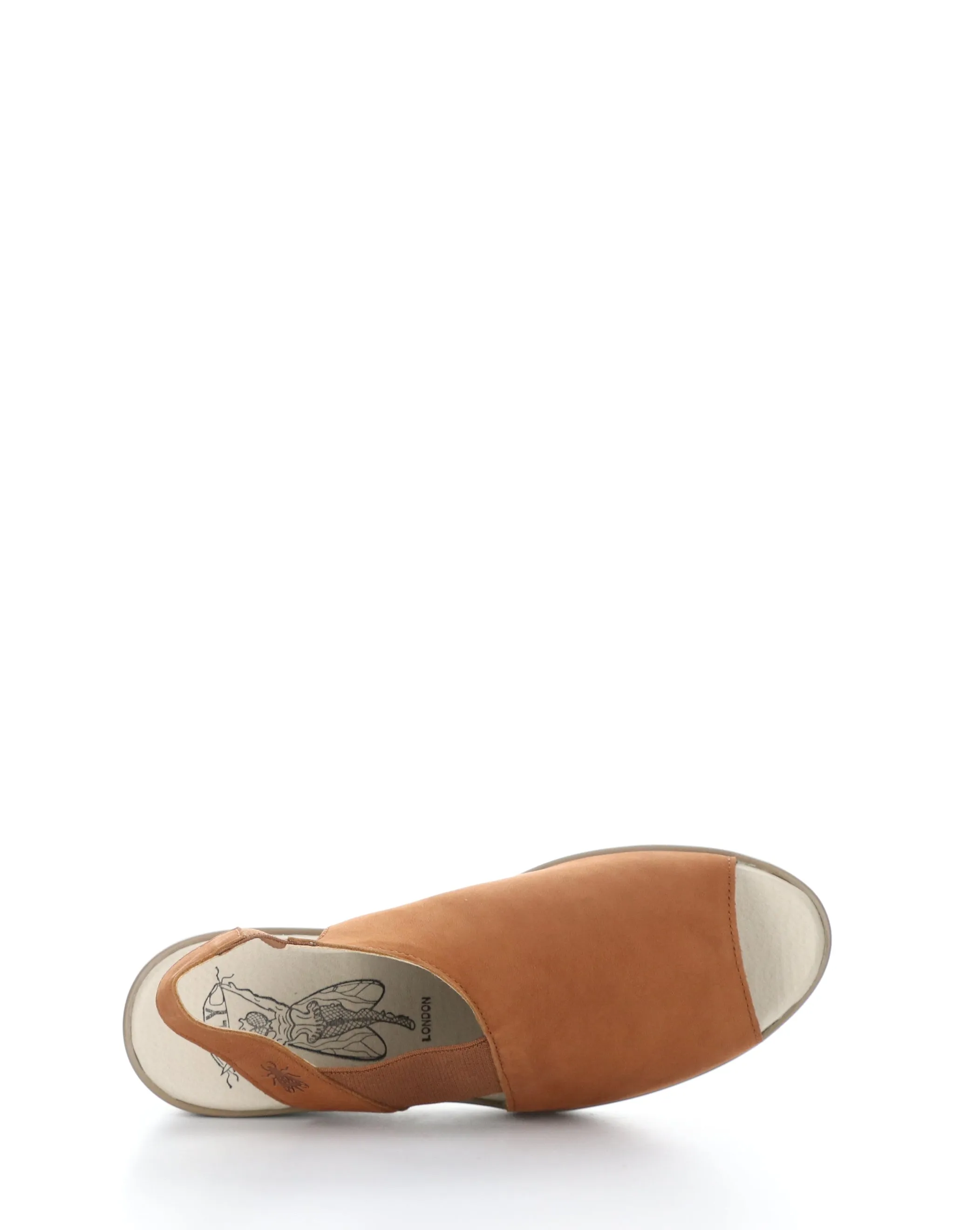 Tan Elasticated Sandals NILY940FLY 002