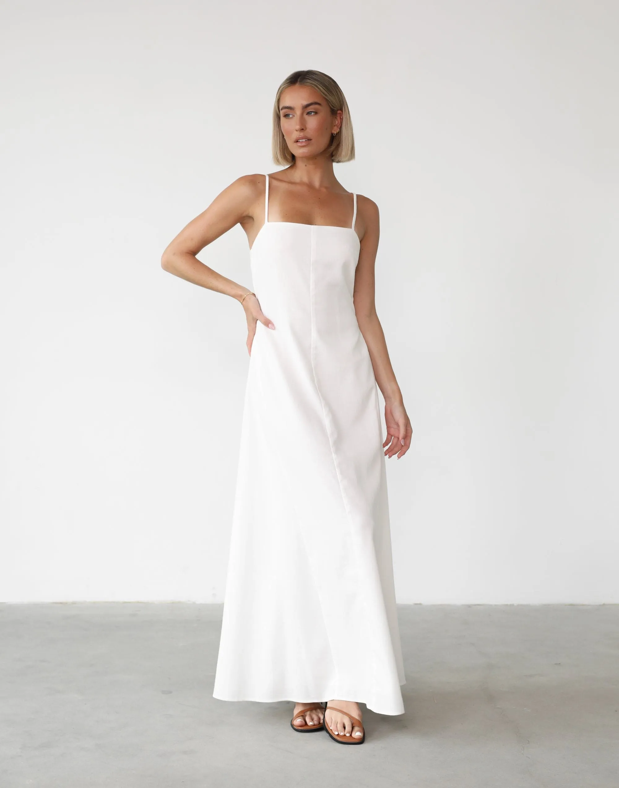 Maxi Dress Norah White