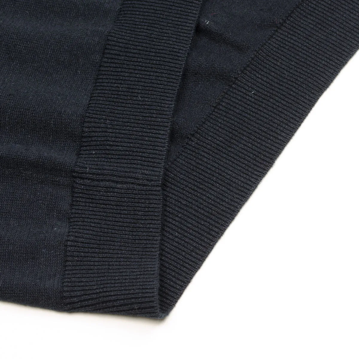 Norse Projects Leif Navy Cotton Linen Polo