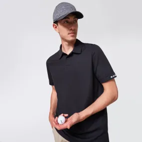 Oakley Aero Ellipse Polo 2.0 Men Golf Polo - Blackout / Large