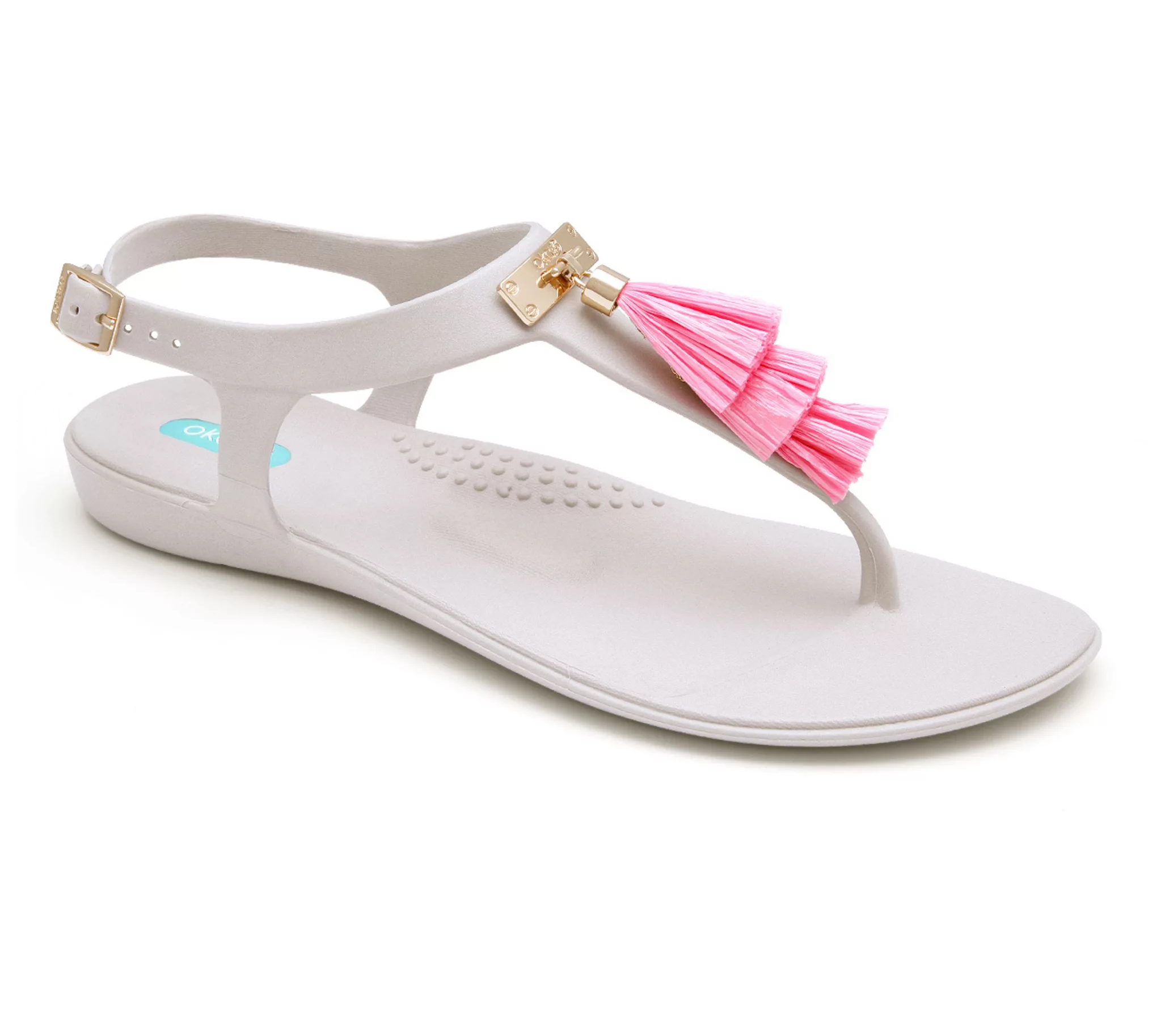 Oka-B Tassel Embellished Sandals - Fiesta