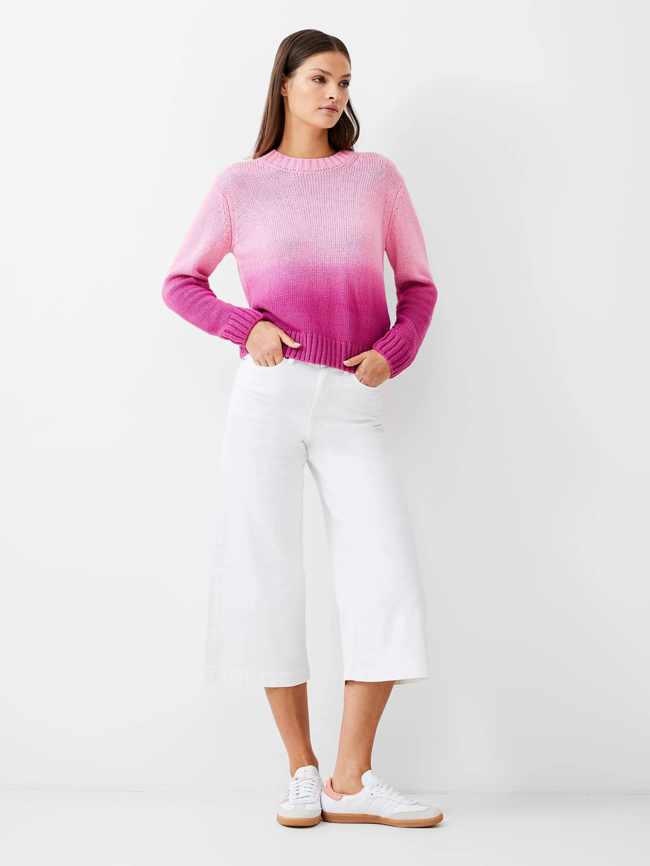 Ombre Crew Knit Jumper