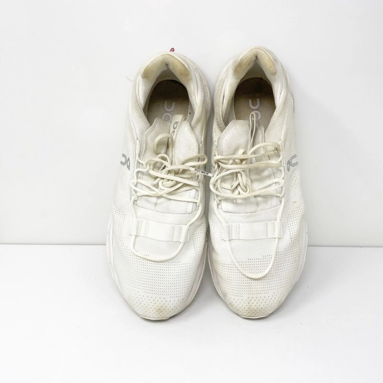 On Womens Cloudnova White Running Shoes Sneakers Size 10.5