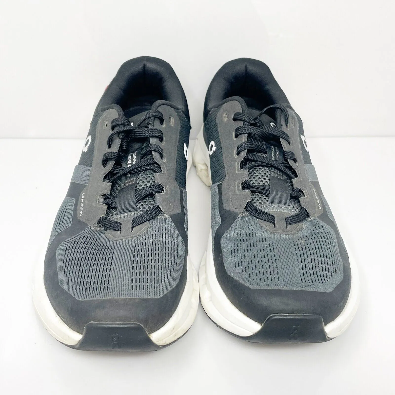 On Womens Cloudrunner 2 Black Running Shoes Sneakers Size 7.5