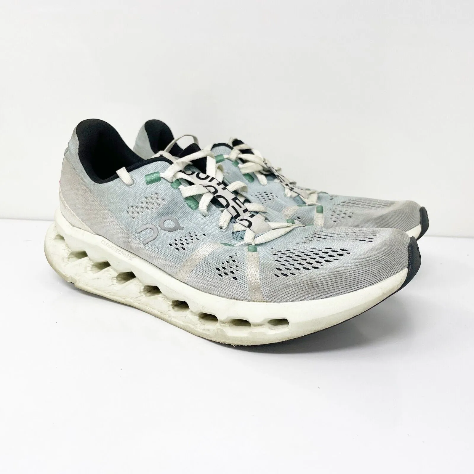 On Womens Cloudsurfer Blue Running Shoes Sneakers Size 10