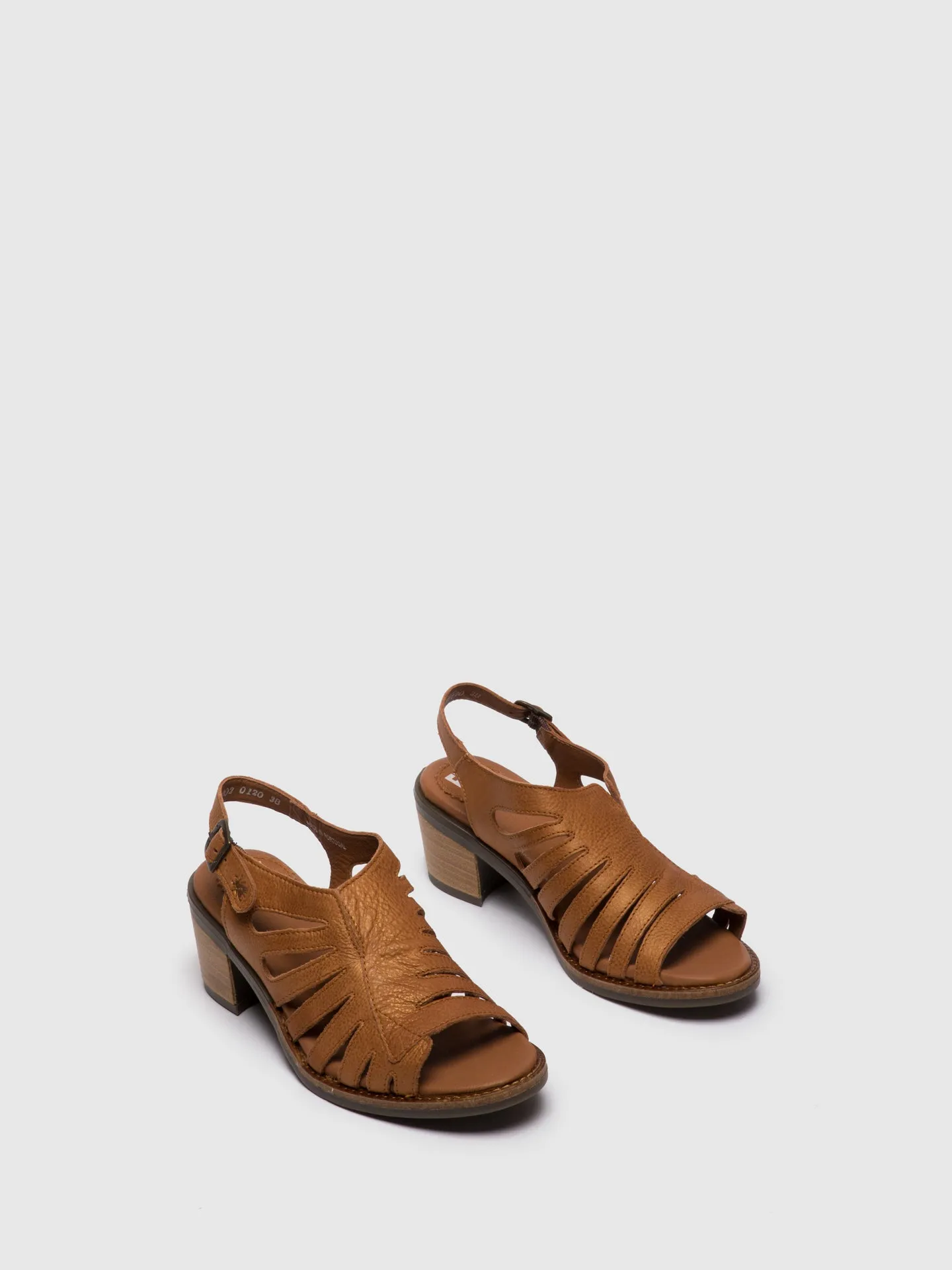 Open Toe Sandals ZENA586FLY Brown