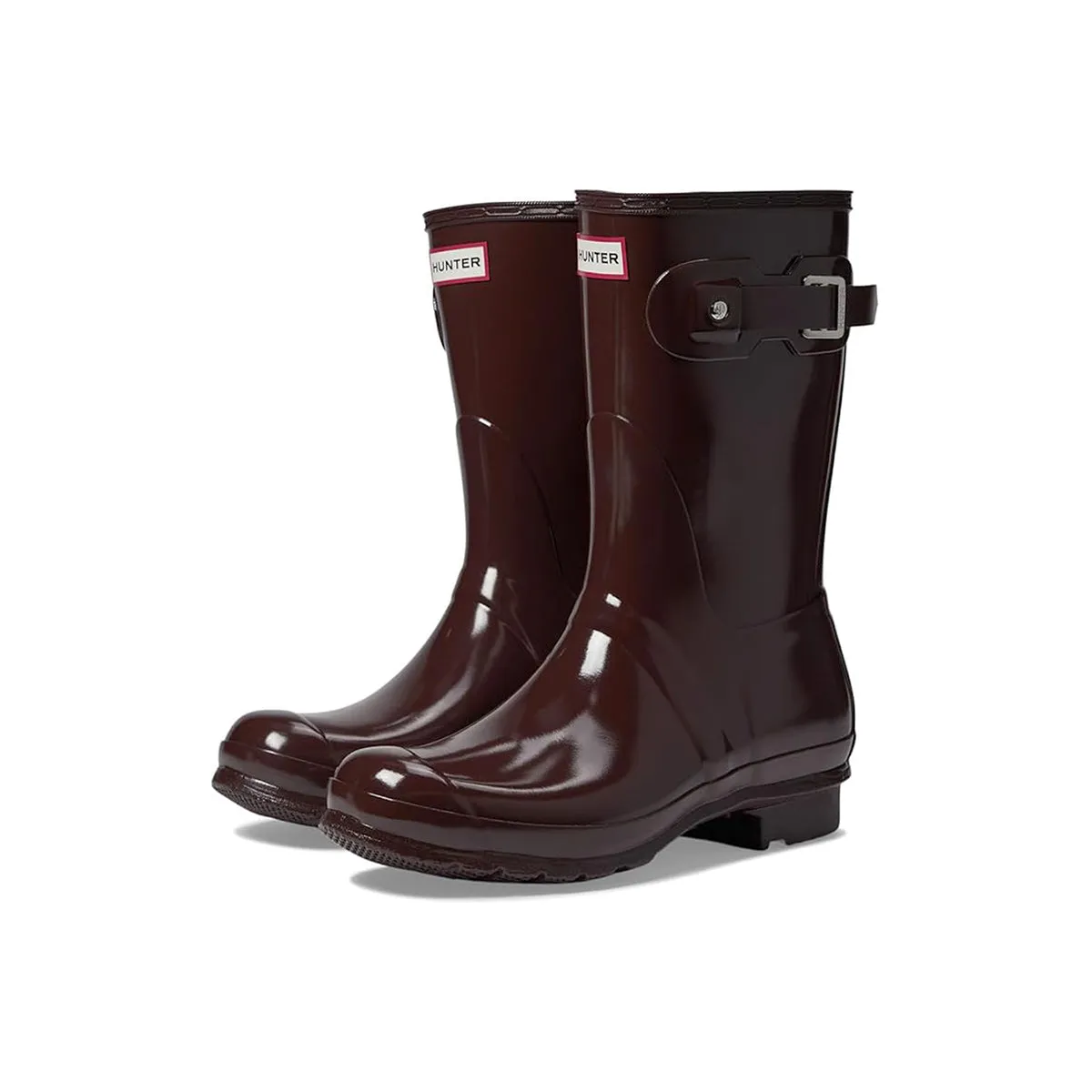 Original Short Gloss Rubber Women's Wellingtons Boots - UK 6 - US 8 Women - EU 39