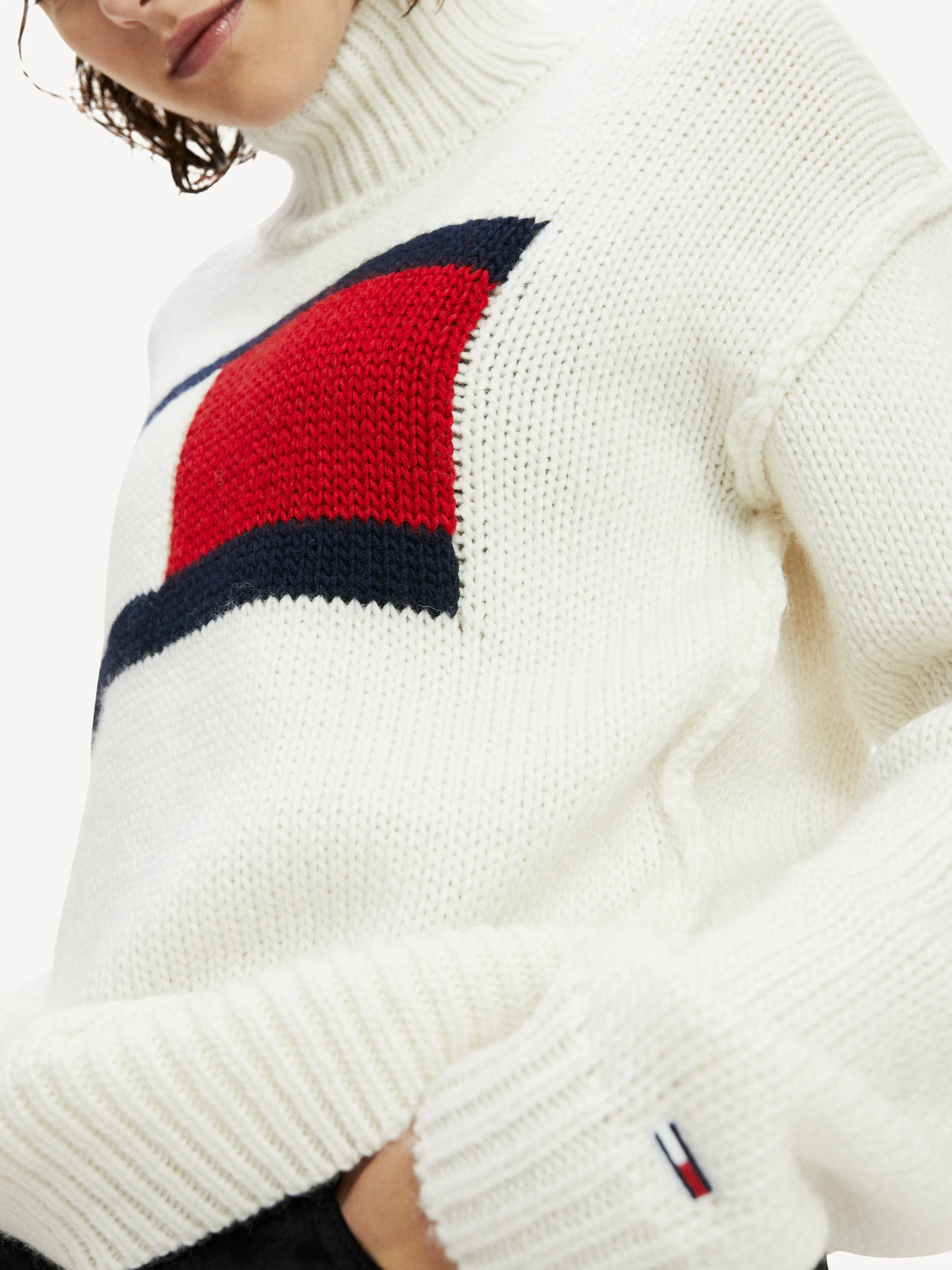 Oversized Flag Jumper | Tommy Hilfiger