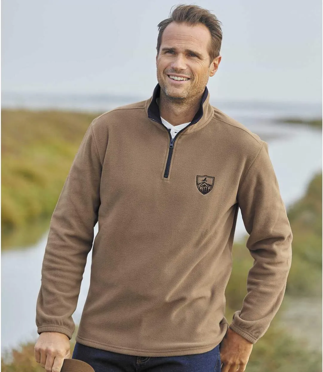 4-pack Men's Zip-Up Microfleece Sweaters