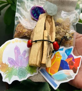 Palo Santo Smudge Set