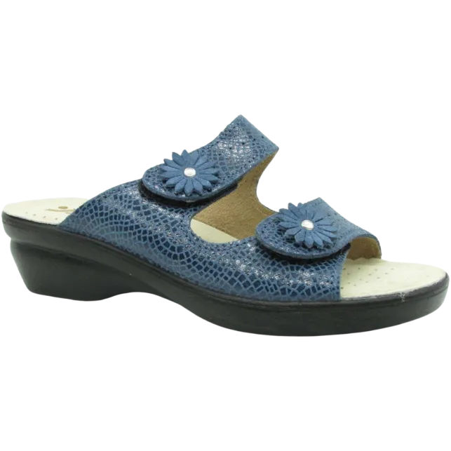 Womens Denim Slippers and Sandals