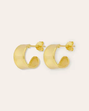 PENDIENTES MINI FLAT HOOPS