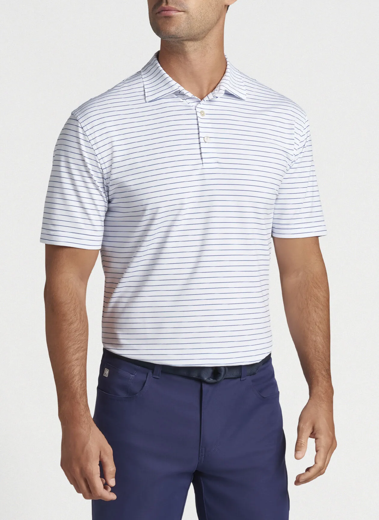 Drum Performance Jersey Polo Shirt by PETER MILLAR