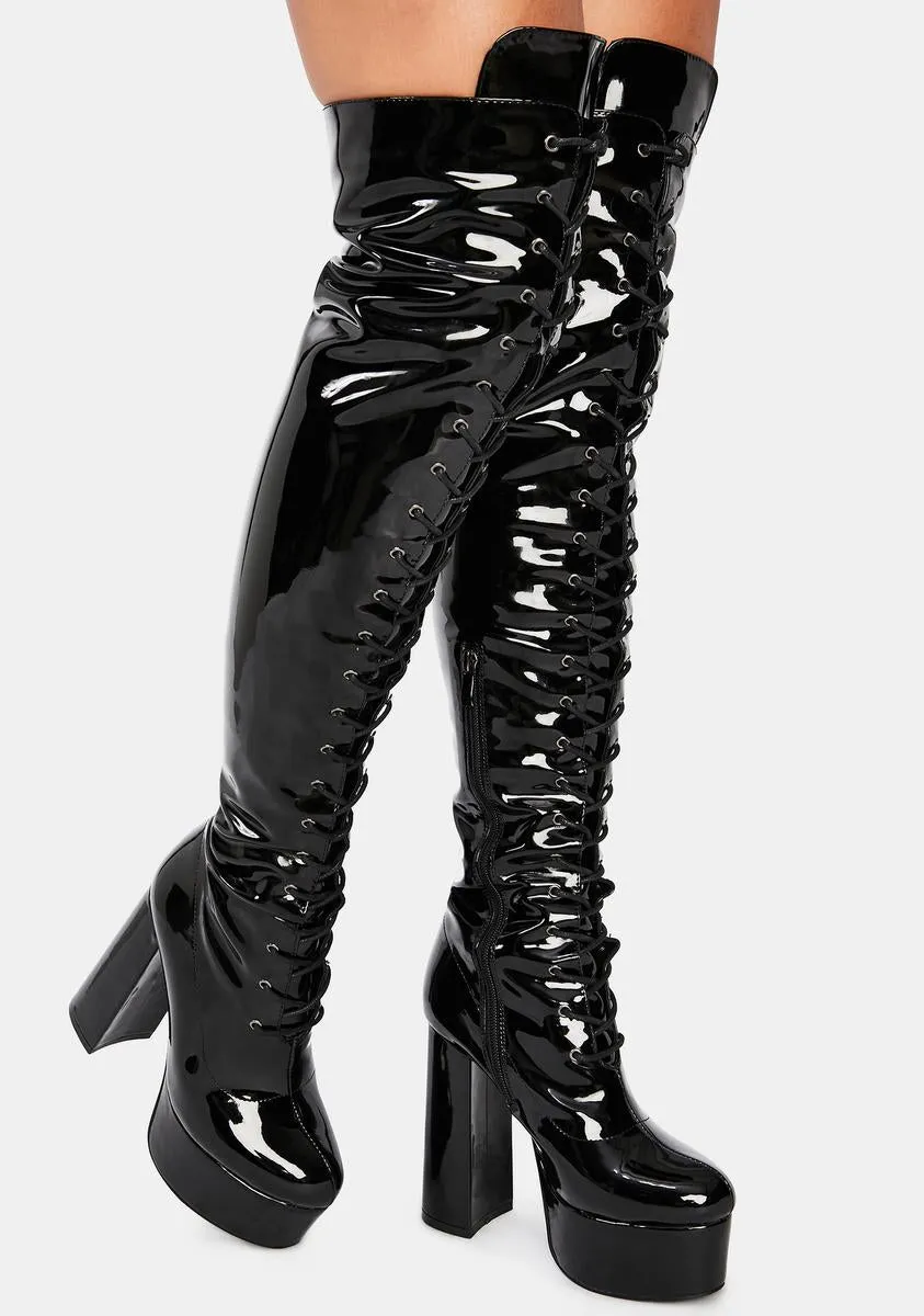 Philadelphia Inspired Knee-High Boots