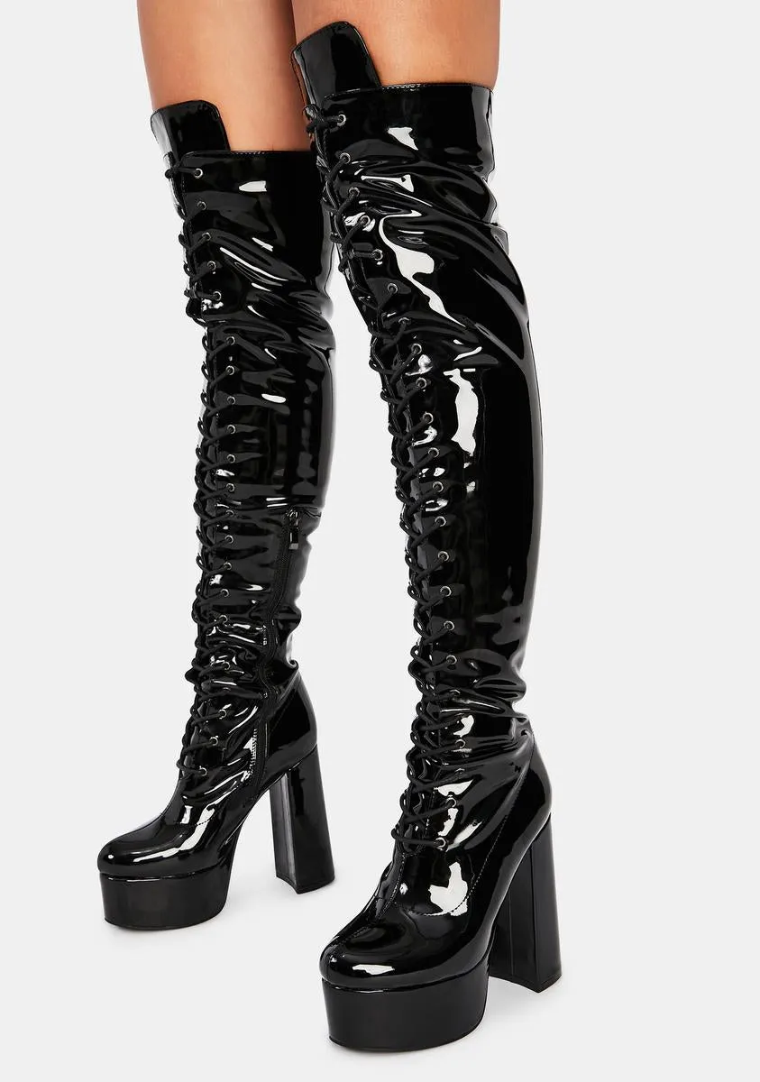 Philadelphia Inspired Knee-High Boots