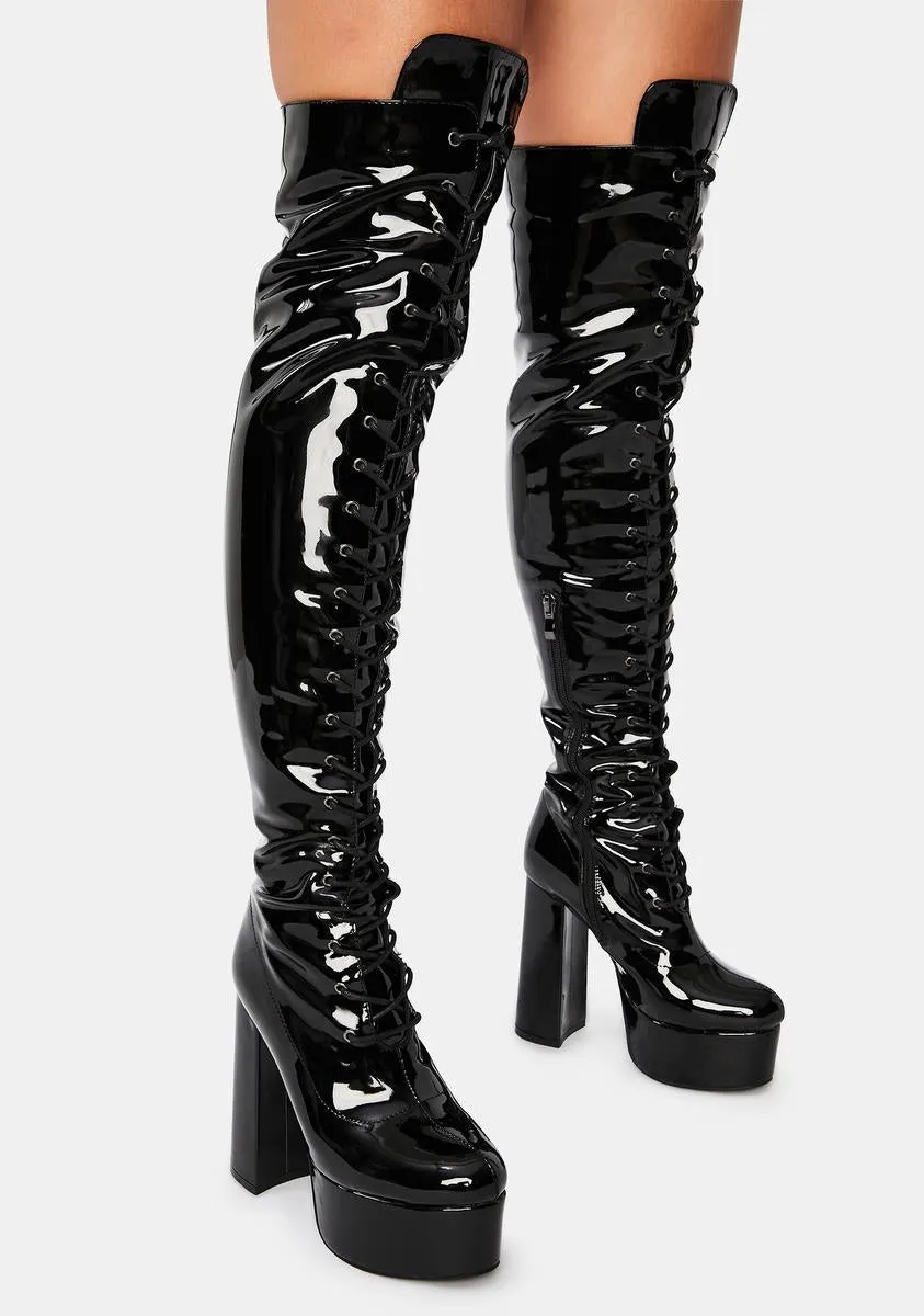 Philadelphia Inspired Knee-High Boots