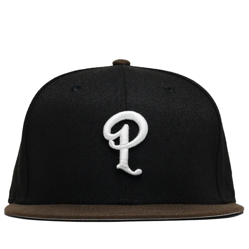 Politics x New Era 59FIFTY Fitted Hat - Black/Brown