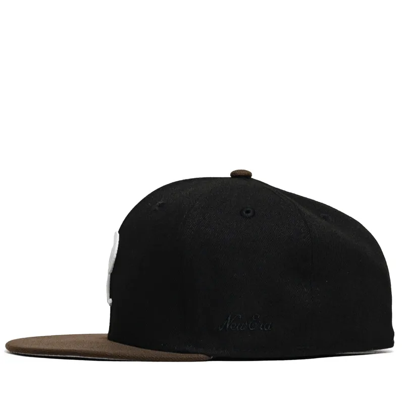 Politics x New Era 59FIFTY Fitted Hat - Black/Brown