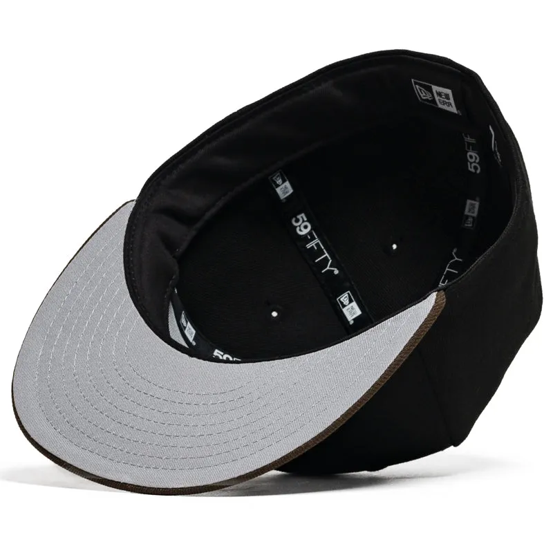 Politics x New Era 59FIFTY Fitted Hat - Black/Brown