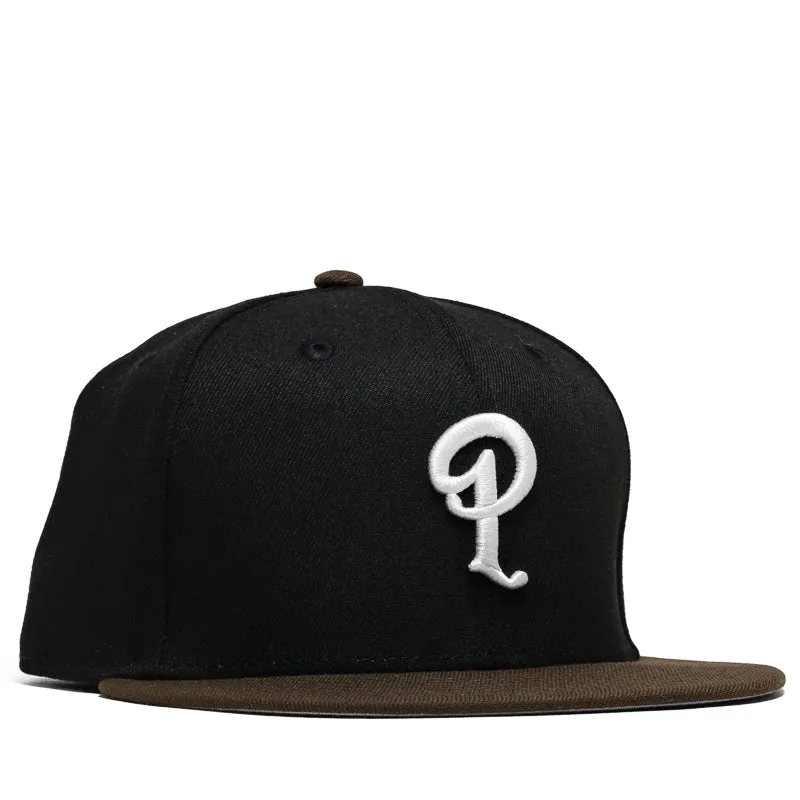 Politics x New Era 59FIFTY Fitted Hat - Black/Brown