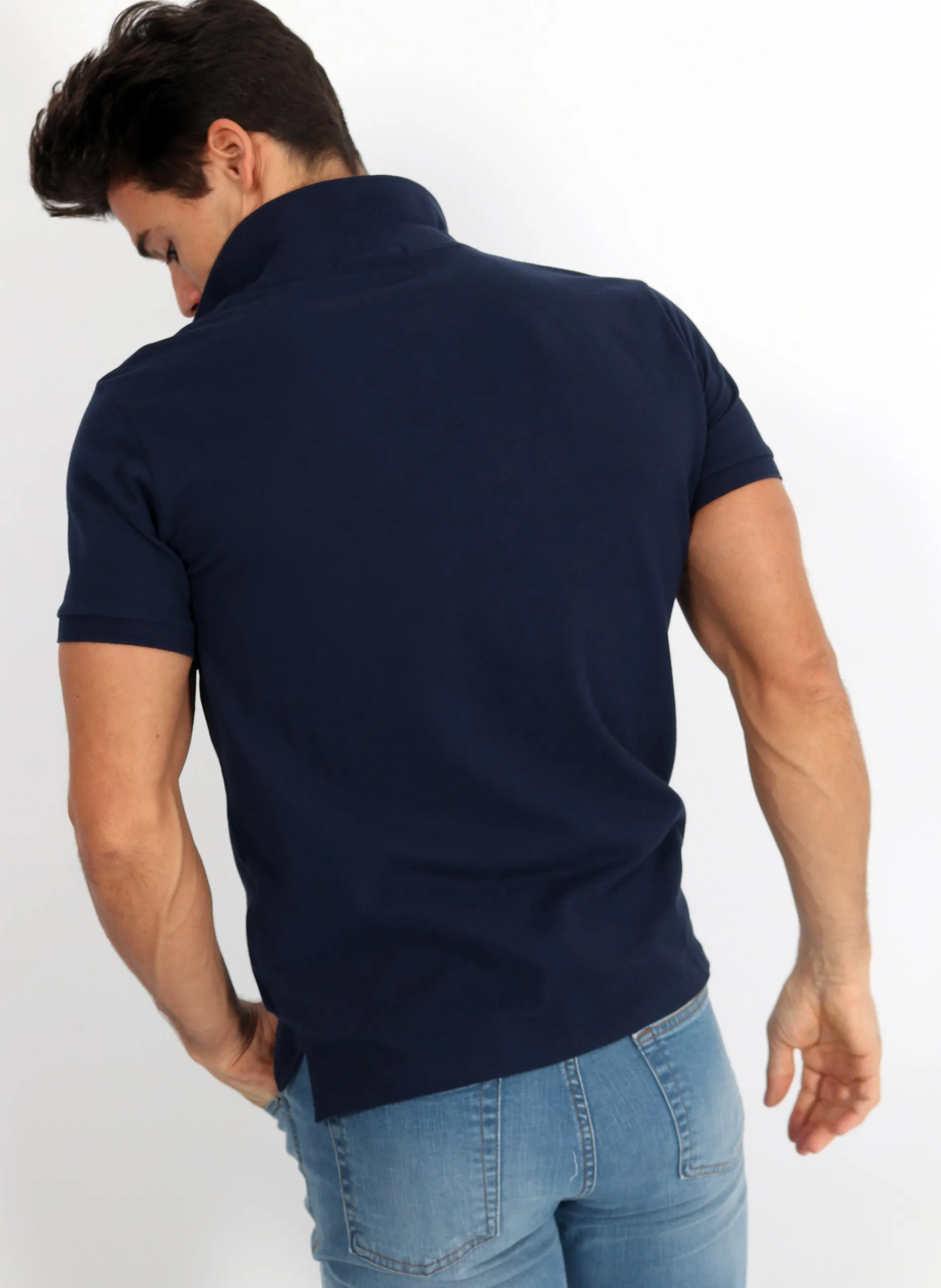 Blue Classic Men's Polo