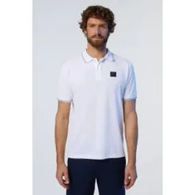 White Men's Coolmax Polo Shirt