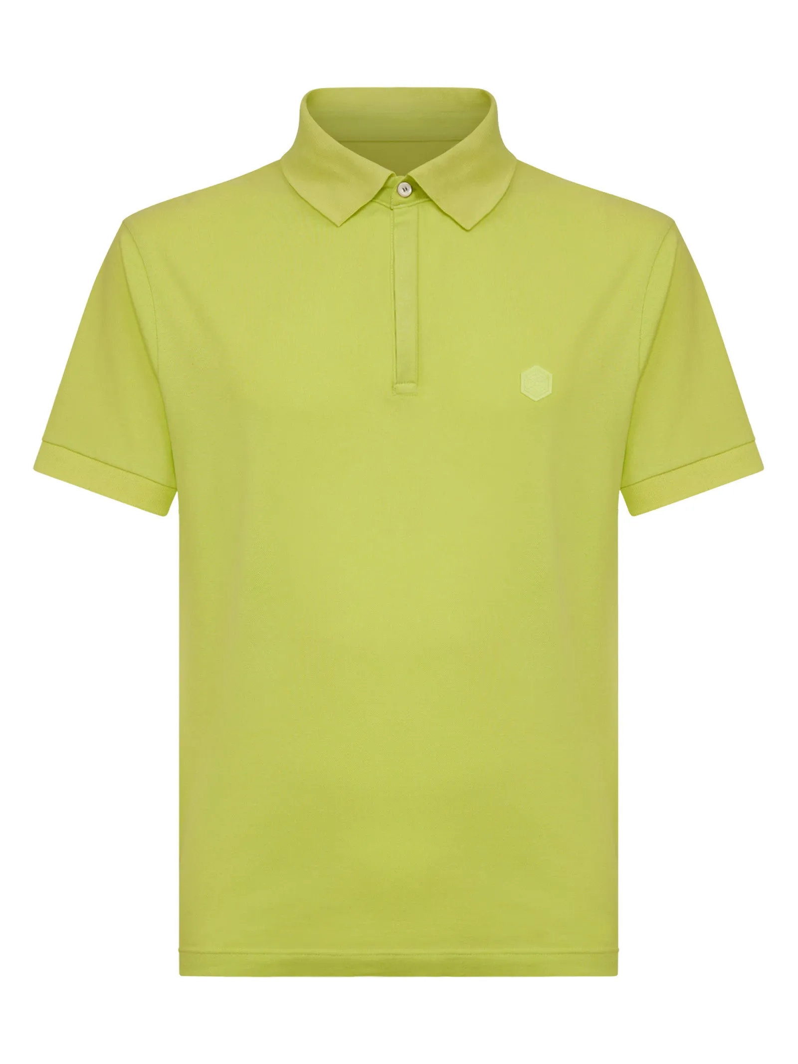 Eco Cotton Piquet Stretch Polo - Evening Primrose