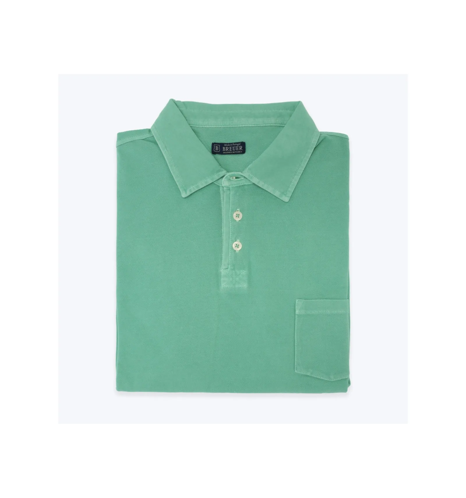 BREUER Short Sleeve Piqué Polo