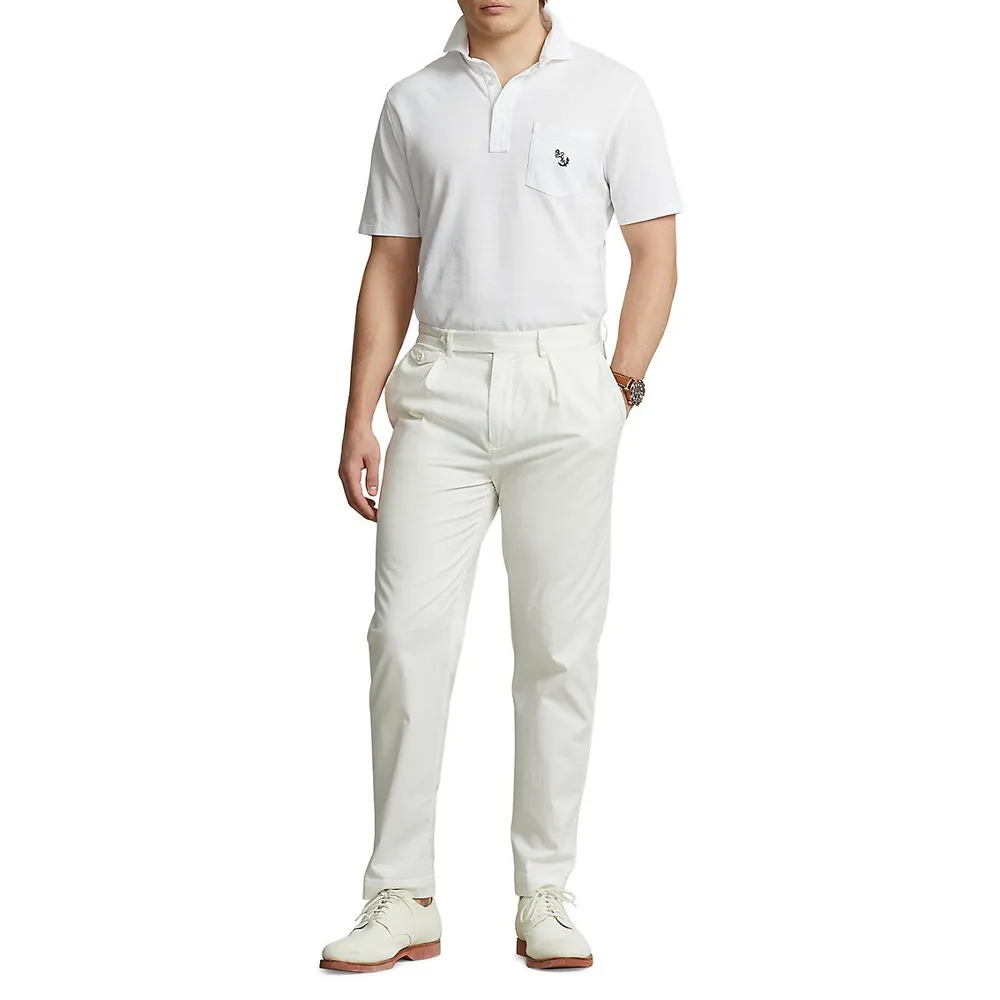 Polo Ralph Lauren Classic Fit Anchor Mesh Polo Shirt