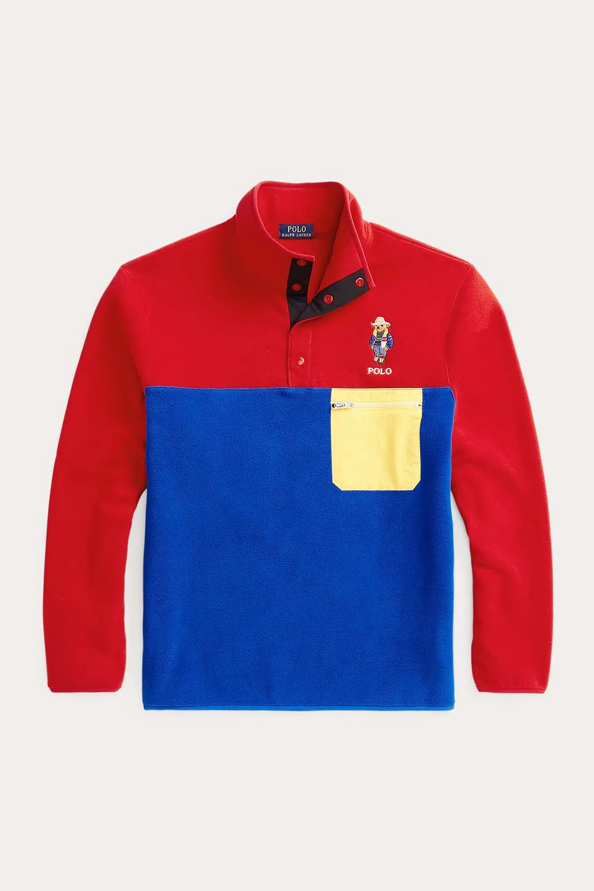 Polo Ralph Lauren Polo Bear Dik Yaka Yarm Fermuarl Polar Sweatshirt