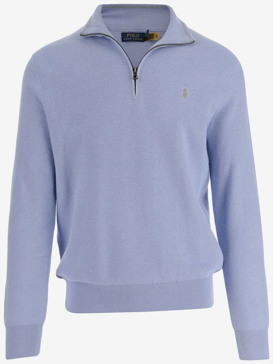 Polo Ralph Lauren    Polo Ralph Lauren Cotton Knit Pullover With Logo