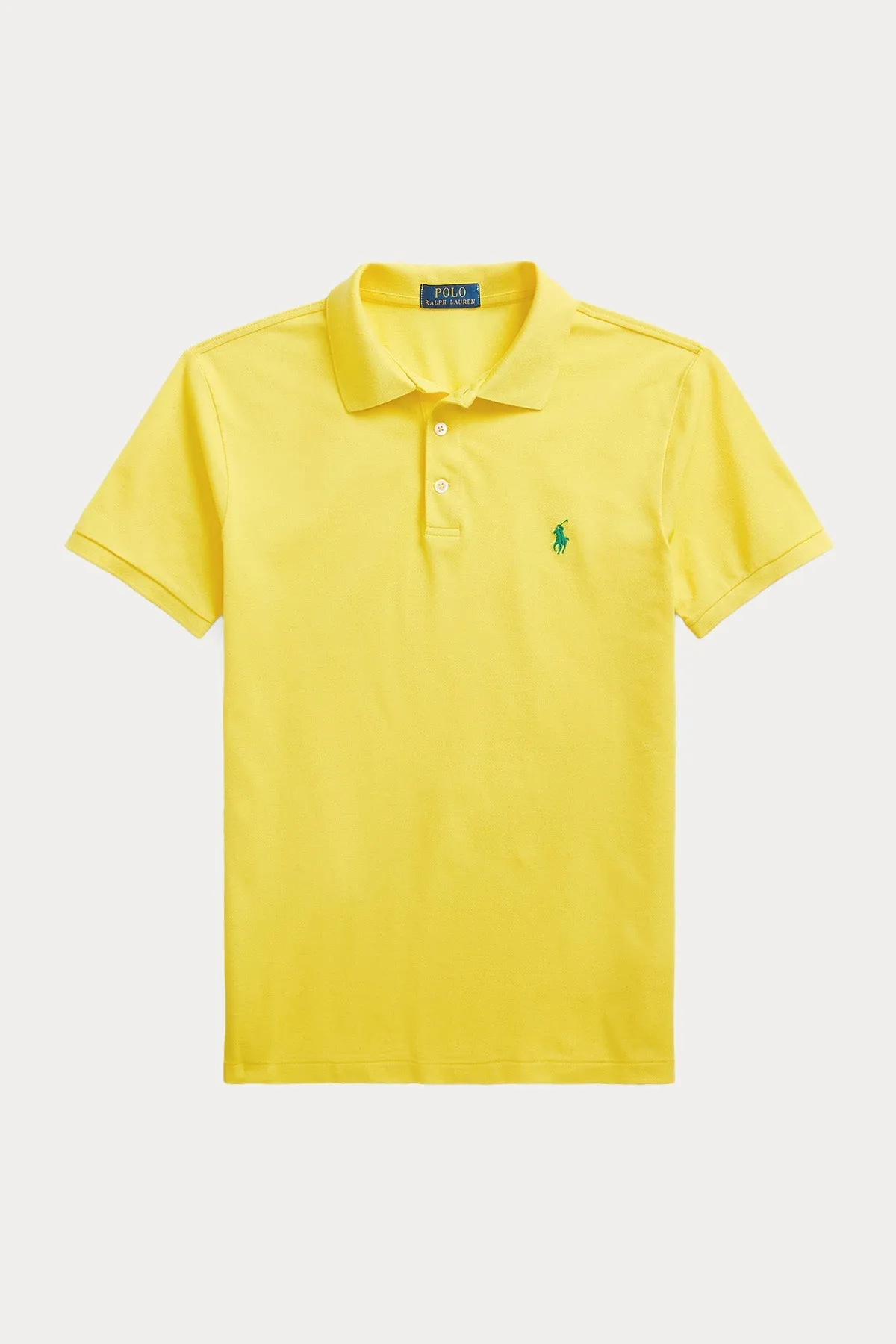 Polo Ralph Lauren Slim Fit Stretch Mesh Polo Yaka T-shirt