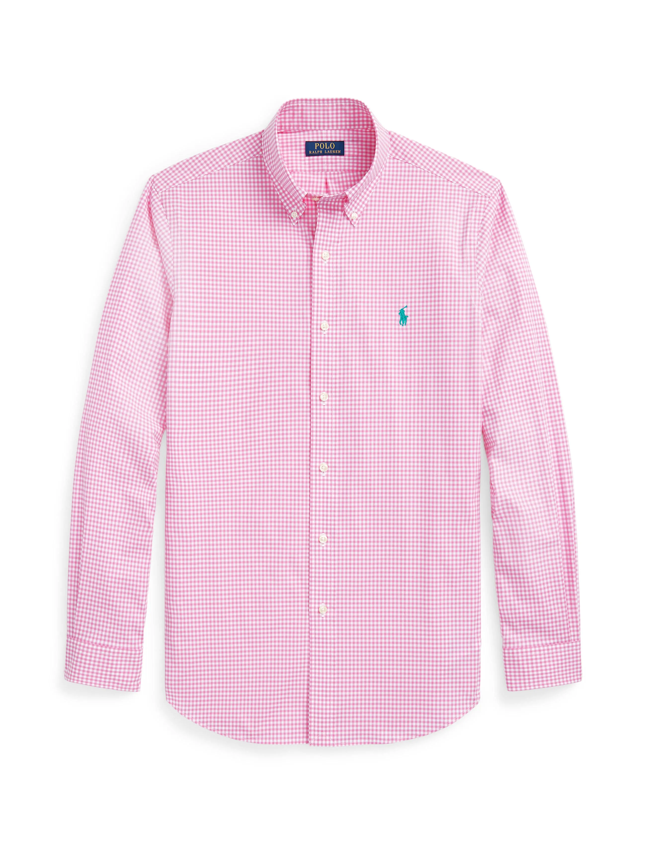 Polo Ralph Lauren Stripe Poplin Sport Shirt Rose/White