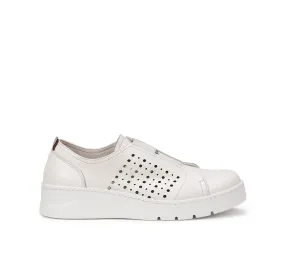 POMPAS F1423 White Sneakers