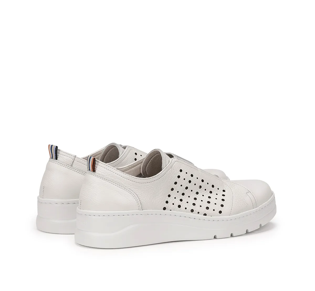 POMPAS F1423 White Sneakers