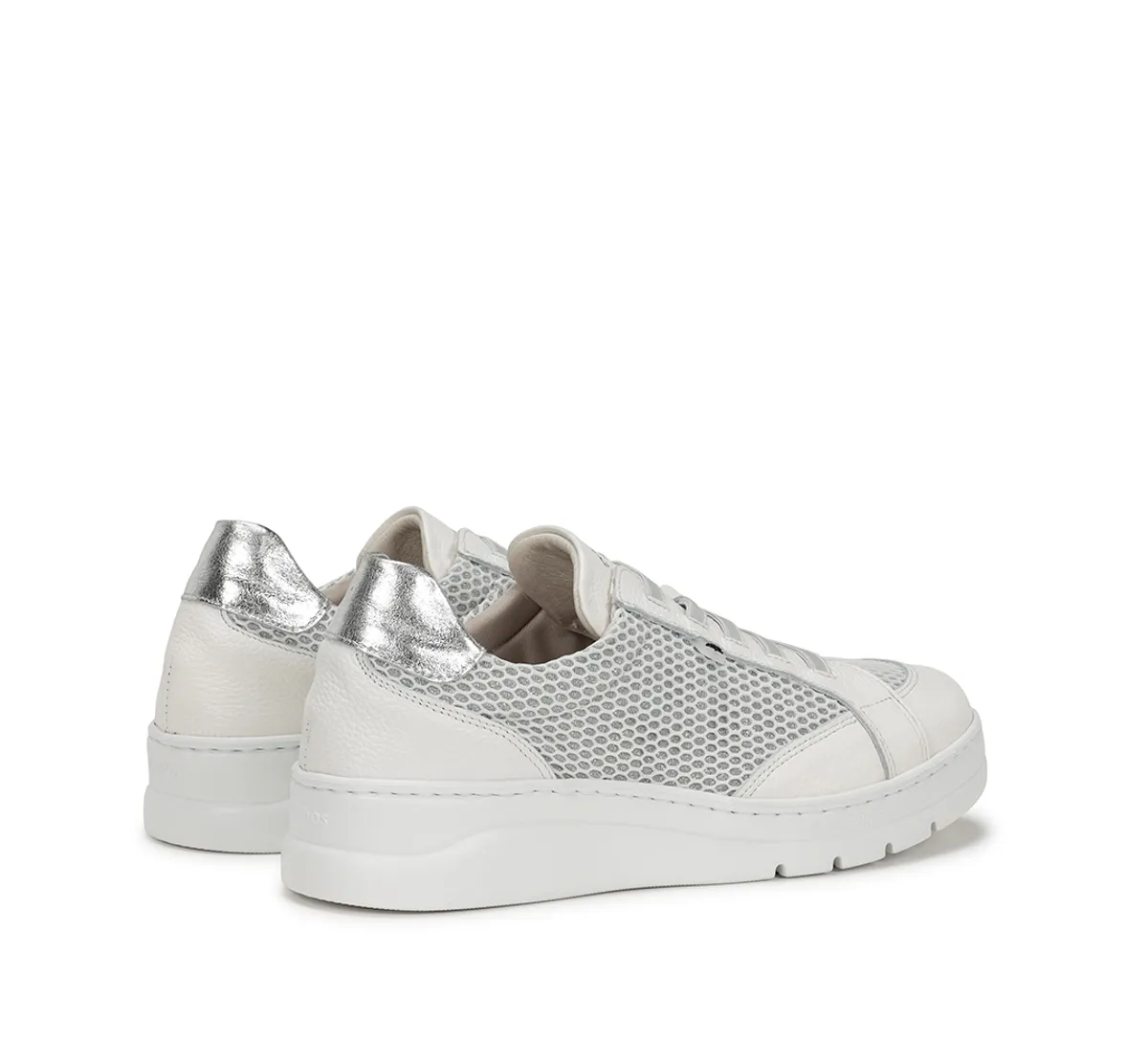 POMPAS F1668 White Sneakers